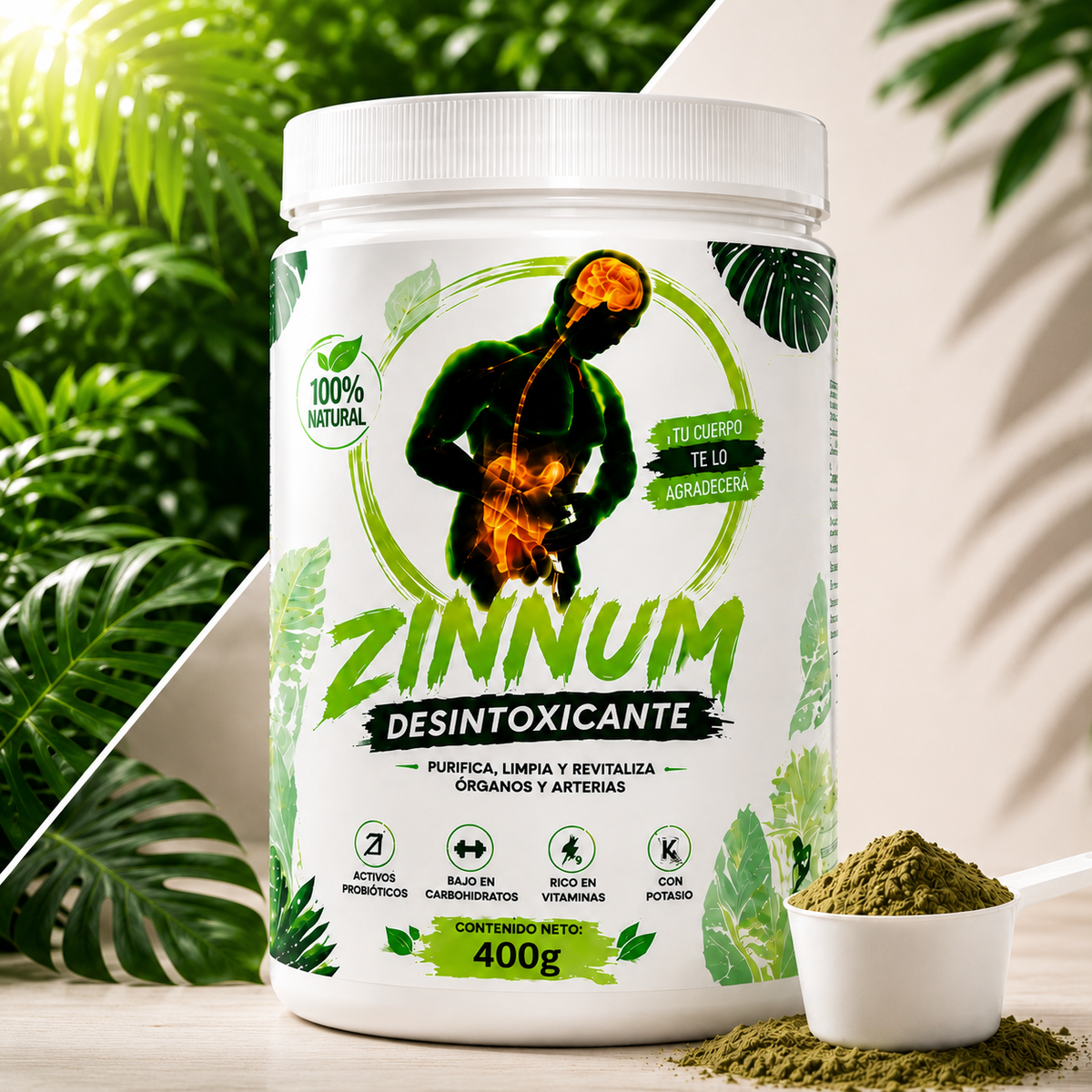 ZINNUM Desintoxicante